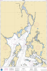 NOAA Nautical Chart 13309: Penobscot River; Belfast Harbor